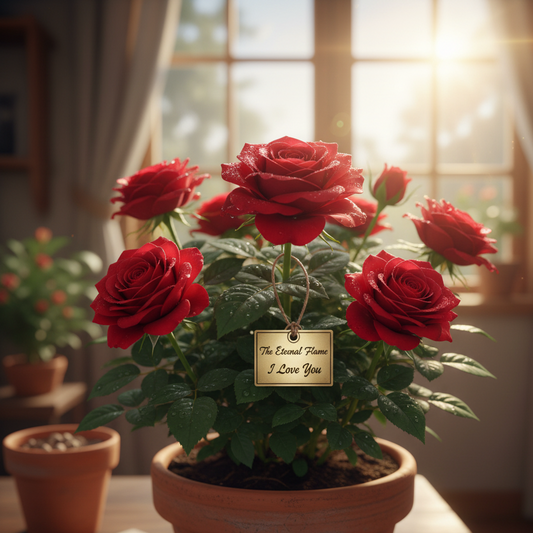 I love you ( Red Rose plant)